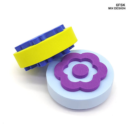 Gift To Love | Foam Stamp Kids Design | Pcs : 6 Pcs | Code : 6FSK
