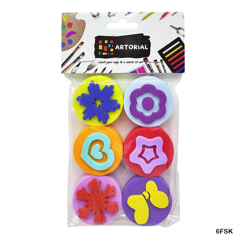Gift To Love | Foam Stamp Kids Design | Pcs : 6 Pcs | Code : 6FSK