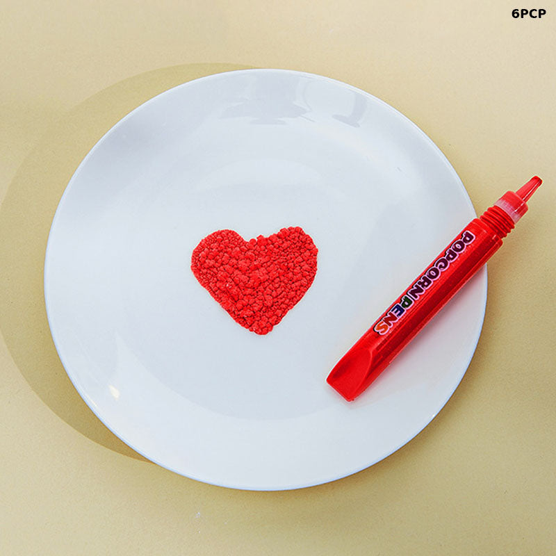 Popcorn Pen 6 Pcs set