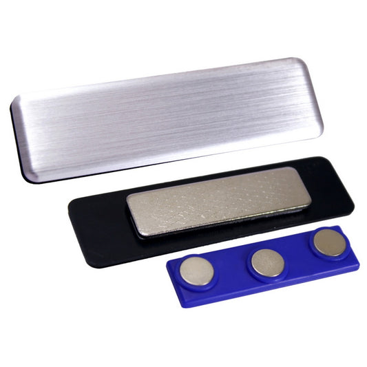 Gift To Love | Magnetic Batch | Color : Silver | Size : 70 X 20 Mm | Code : 7015S