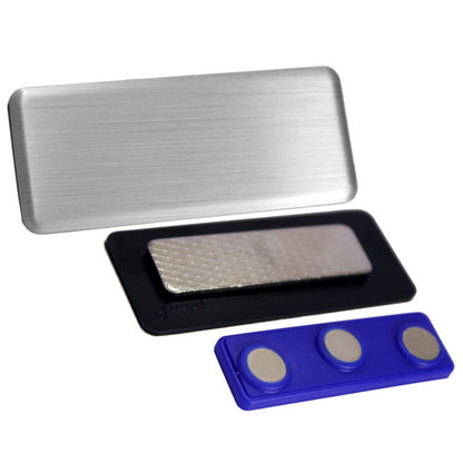 Gift To Love | Magnetic Batch | Color : Silver | Size : 60 X 25 Mm | Code : 7018S