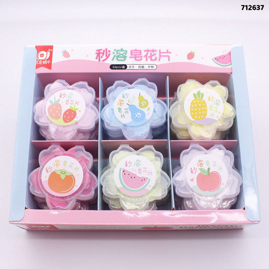 Gift To Love | Paper Soap | Color : Flower Shape | Code : 712637