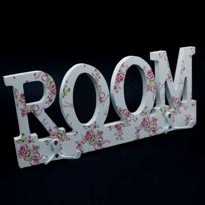 Gift To Love | Wooden Hook Printed Fancy Room & Dream | Code : 7755-2