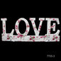 Gift To Love | Wooden Hook Printed Fancy Love & Home | Code : 7755-3