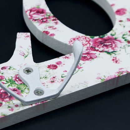 Gift To Love | Wooden Hook Printed Fancy Love & Home | Code : 7755-3