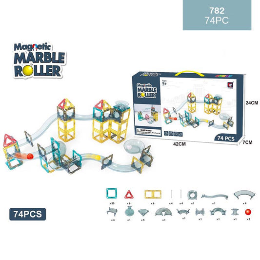 Gift To Love | Magnetic Marble Roller | Pcs : 74 Pcs | Code : 782
