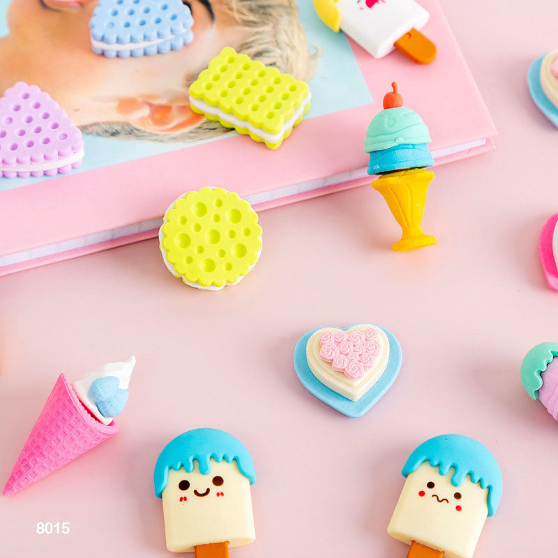 8015 Ice Cream Eraser 1Pc