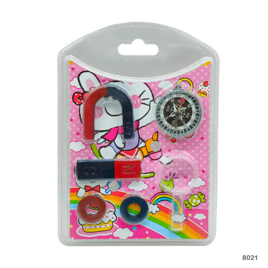 Gift To Love | Magnet Game With Compass | Pcs : 6 Pcs | Code : 8021