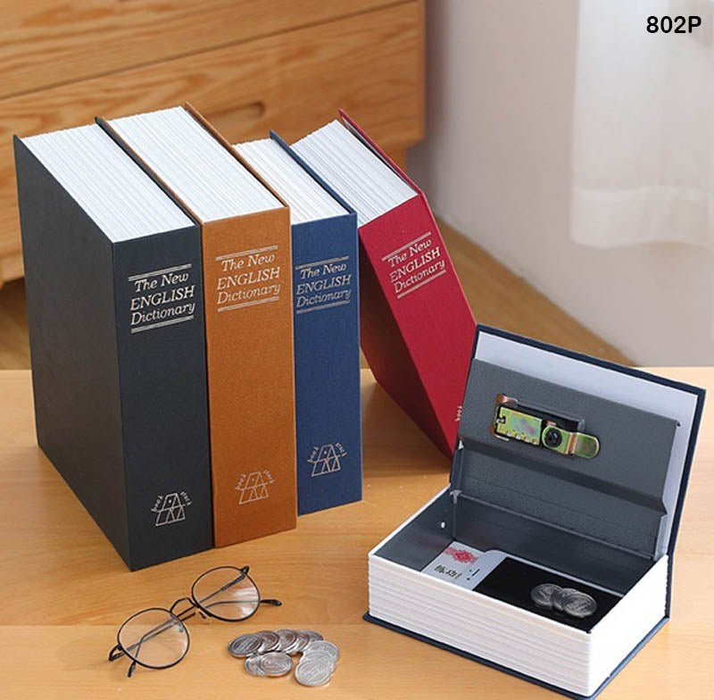 802P Book Safe Plain