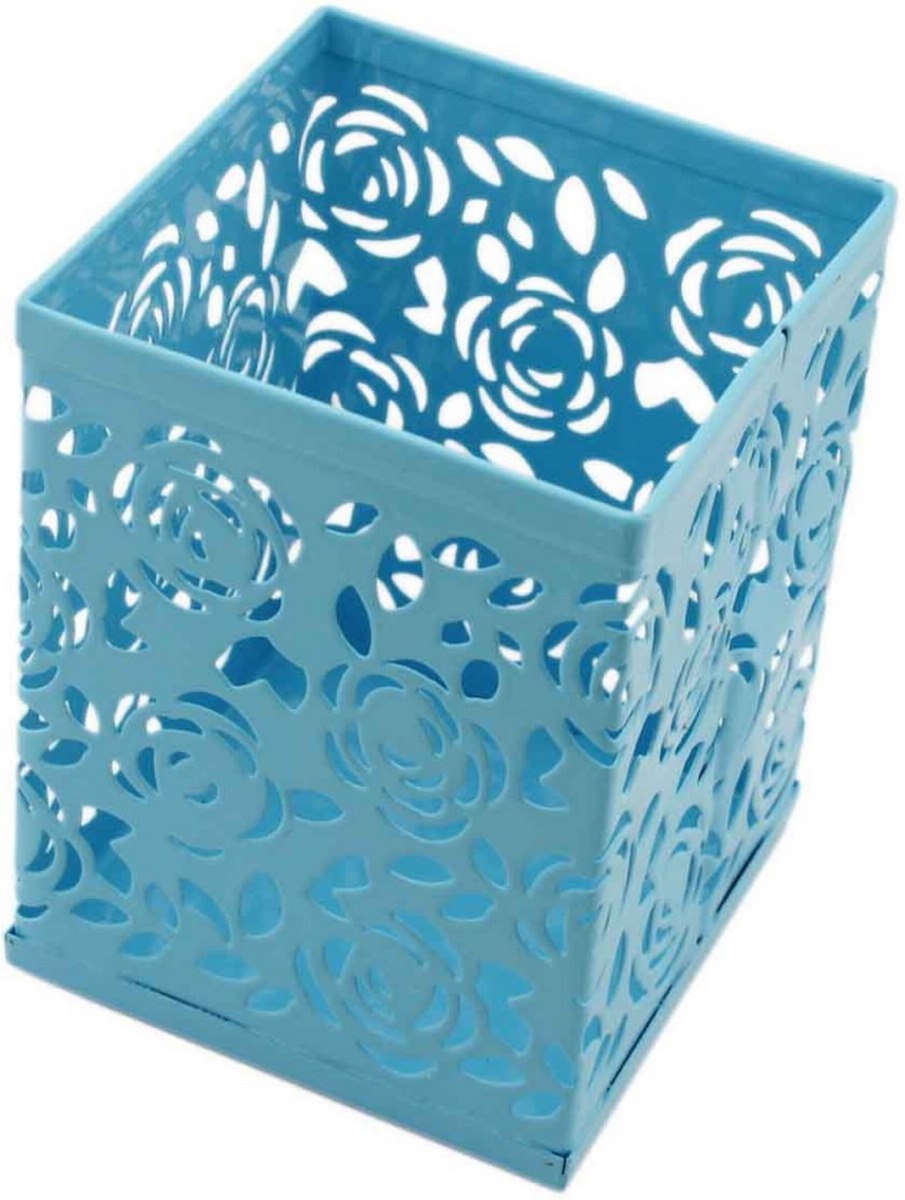 Gift To Love | Pen Stand Metal Square | Color : Colorful | Code : 804H