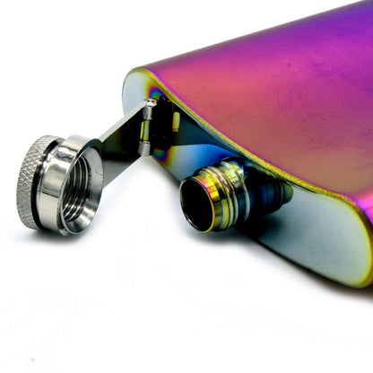 Gift To Love | Wine Bottle Stainless Steel Hip Flask | Size : 80 Oz | Code : 80ZMC
