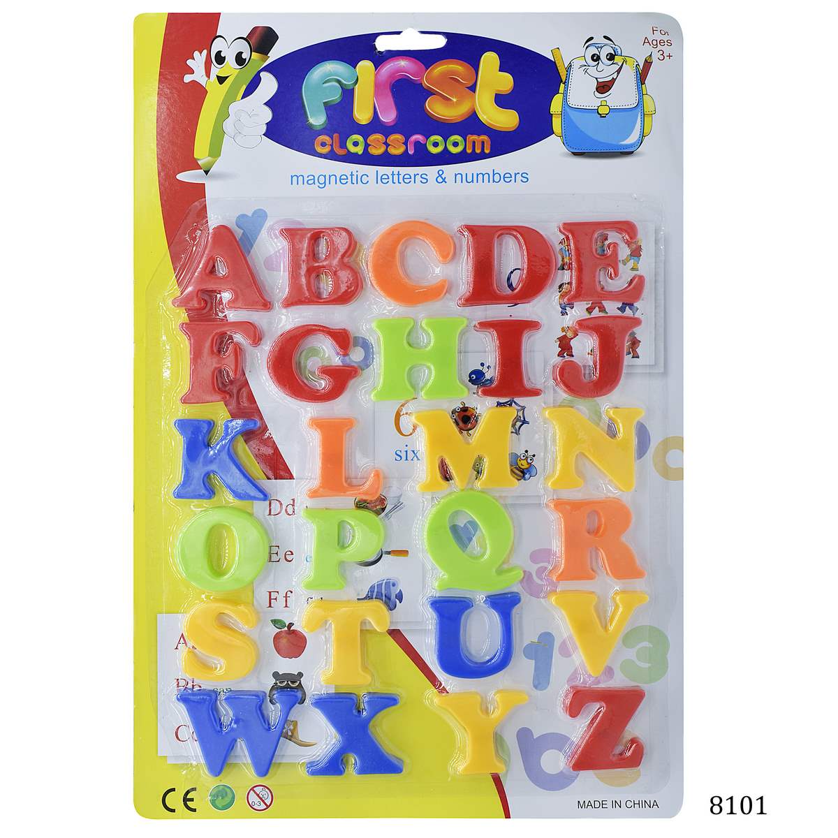 Gift To Love | Teaching Magnetic Uppercase Letters | Pcs : 26 Pcs | Code : 8101