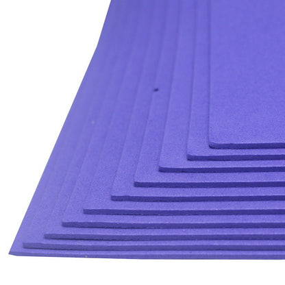 Gift To Love | A4 Foam Sheet Without Sticker | Color : Blue | Pcs : Pack Of 10 Sheets | Code : 8198BL