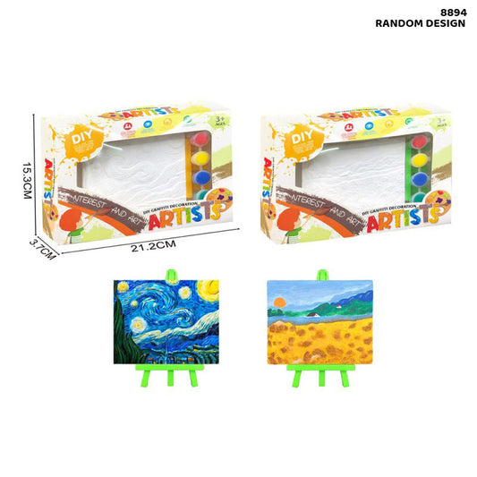 Gift To Love | Diy Graffiti Plaster Painting Kit | Code : 8894