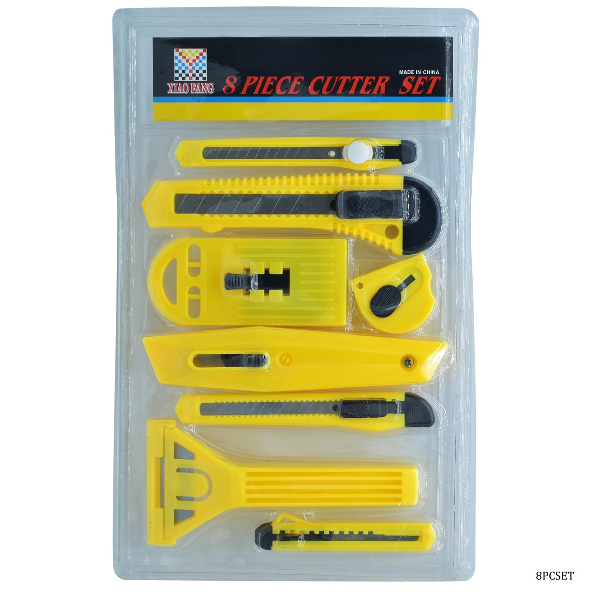 Gift To Love | Cutter Set Knife | Pcs : 8 Pcs Set | Code : 8PCSET
