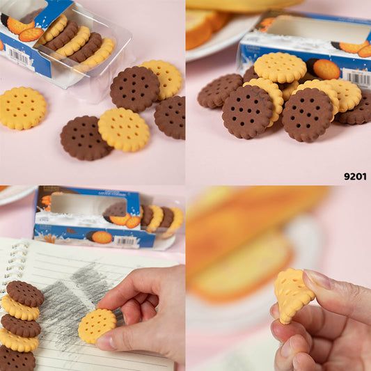 Gift To Love | Little Cookie Eraser | Pcs : 6 Pc | Code : 9201