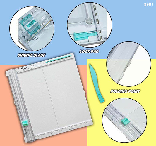 Gift To Love | Scoring And Trimming Board | Size : 12 X 12 | Code : 9981