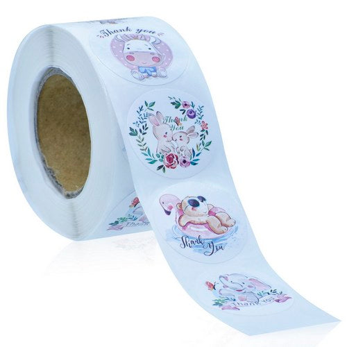Gift To Love | Paper Tape Round 2.5CM 500 Stick Roll | Code : A-143-D