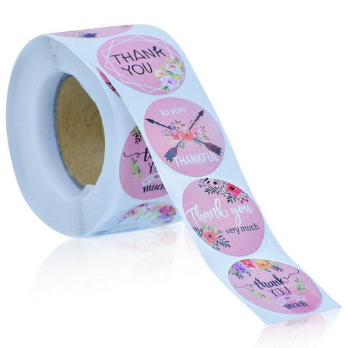 Gift To Love | Paper Tape Round 2.5CM 500 Stick Roll | Code : A-152-E