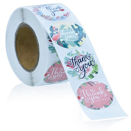 Gift To Love | Paper Tape Round 2.5CM 500 Stick Roll | Code : A-323-J