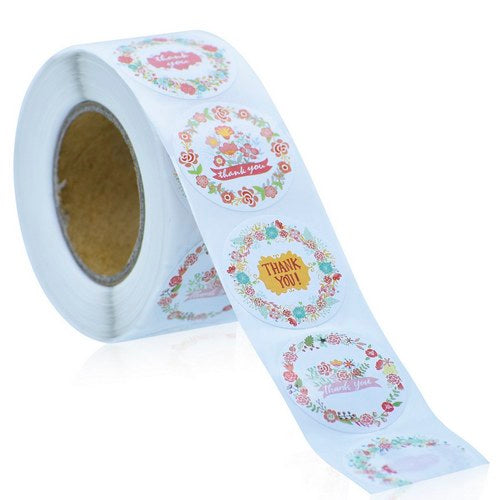 Gift To Love | Paper Tape Round 2.5CM 500 Stick Roll | Code : A-355-L