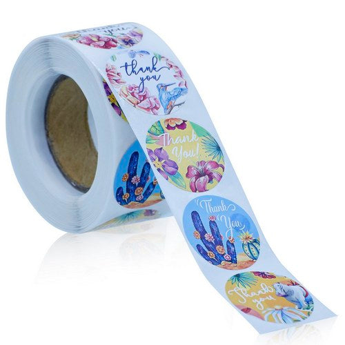 Gift To Love | Paper Tape Round 2.5CM 500 Stick Roll | Code : A-59-C