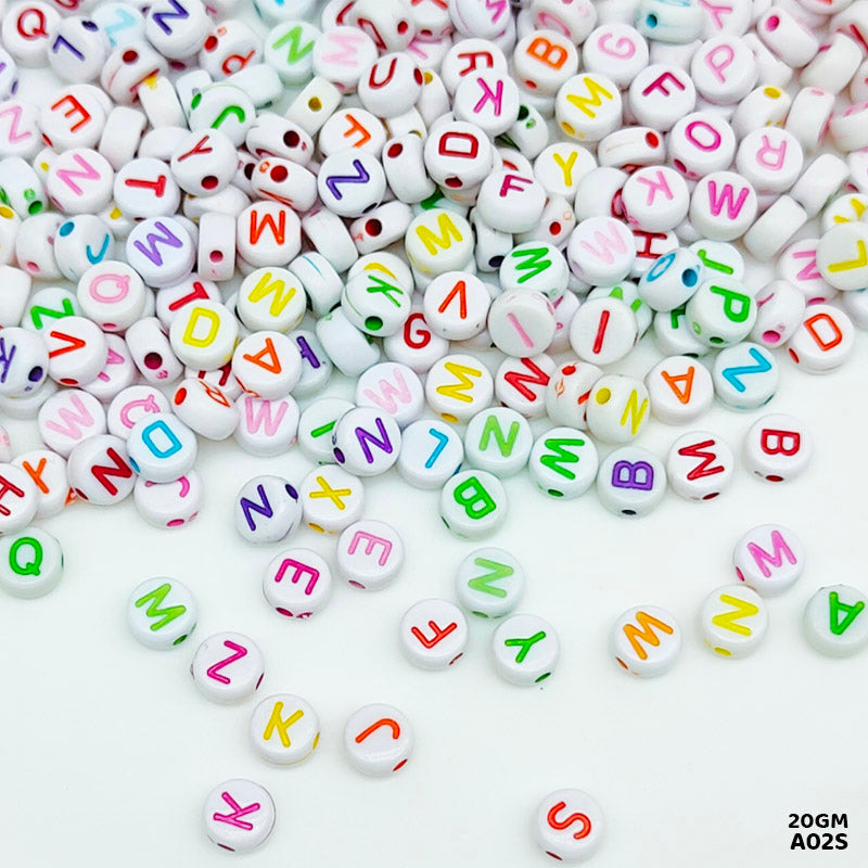 Gift To Love | Bracelet Beads Plastic | Pcs : 20 Gm | Code : A02S