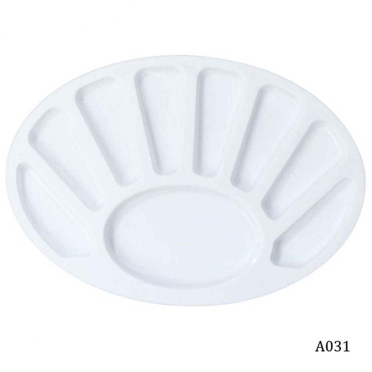 Gift To Love | Colour Mixing Plate Oval | Size : Small | Code : A031