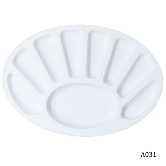 Gift To Love | Colour Mixing Plate Oval | Size : Small | Code : A031