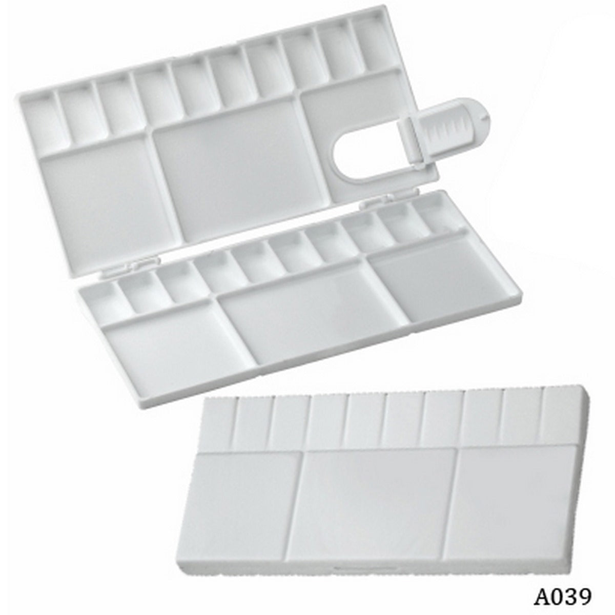 Gift To Love | Colour Mixing Plate Rectangle Box | Size : Small | Code : A039