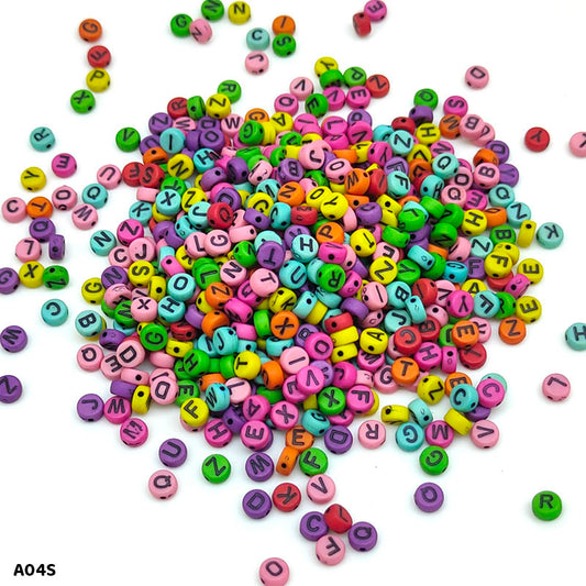 Gift To Love | Bracelet Beads Plastic | Pcs : 20 Gm | Code : A04S