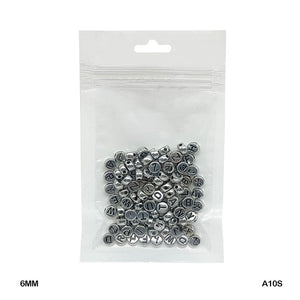 Gift To Love | Bracelet Beads Plastic | Size : 5 Mm | Pcs : 20 Gm | Code : A10S