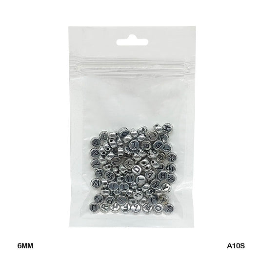 Gift To Love | Bracelet Beads Plastic | Size : 5 Mm | Pcs : 20 Gm | Code : A10S