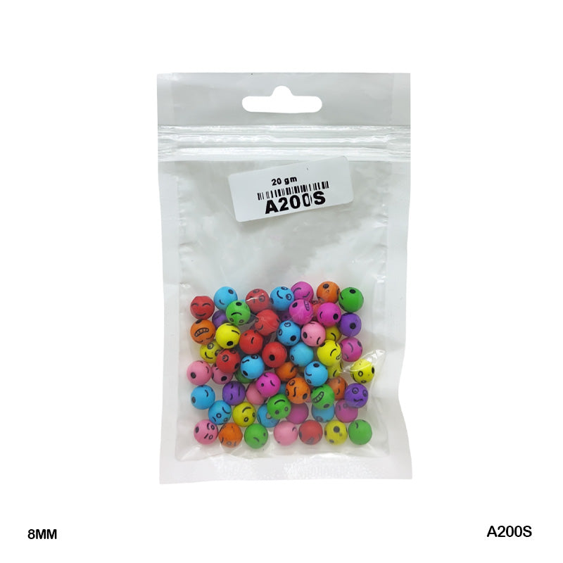 BRACELET BEADS PLASTIC 20GM (A200S) - GIFT TO LOVE