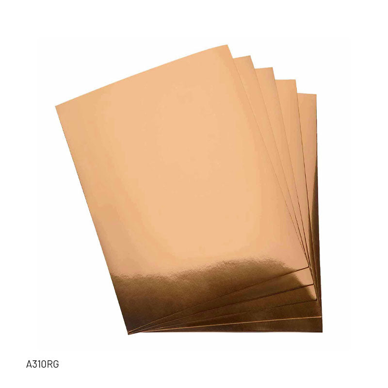 Gift To Love | A3 Card Stock | Color : Rose Gold | Size : A3 | Pcs : 10 Sheets | Code : A310RG