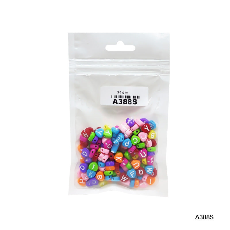 Gift To Love | Bracelet Beads Plastic | Pcs : 20 Gm | Code : A388S