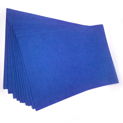 Gift To Love | Nonwoven Felt | Color : Royal Blue | Size : A3 | Pcs : 10 Sheets | Code : A3RBL855
