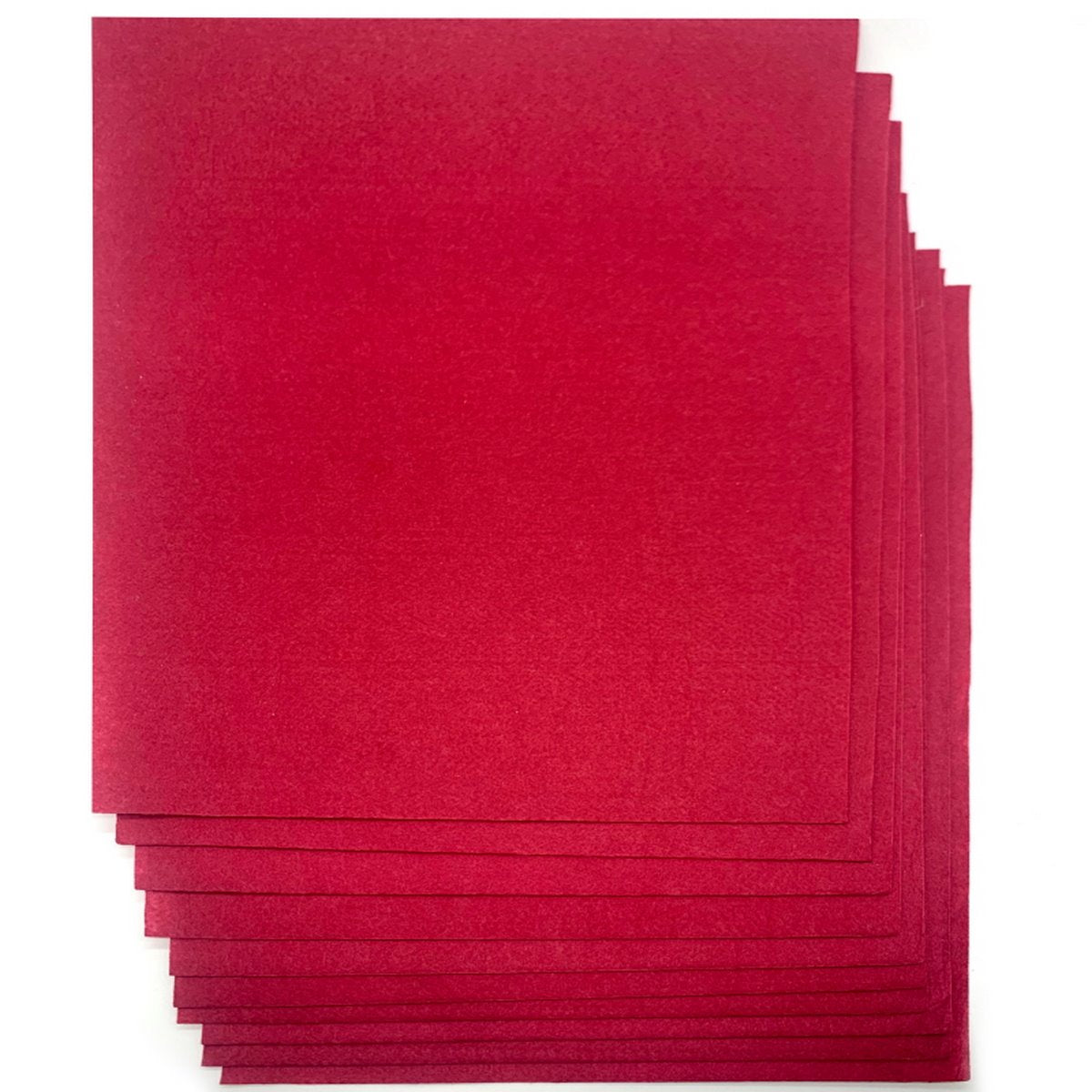 Gift To Love | Nonwoven Felt | Color : Red | Size : A3 | Pcs : 10 Sheets | Code : A3RD050