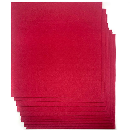 Gift To Love | Nonwoven Felt | Color : Red | Size : A3 | Pcs : 10 Sheets | Code : A3RD050