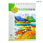 Gift To Love | Water Color Spiral Pad | Color : White | Size : A3 | Pcs : 160 Gsm | Code : A3WCSP