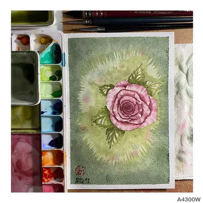 Gift To Love | Water Color Pad | Size : A4 | Pcs : 12 Sheets | Code : A4300W