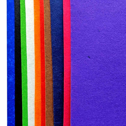 Gift To Love | Nonwoven Felt | Color : Multi Color | Size : A4 | Pcs : 10 Sheets | Code : A4FELT-MC
