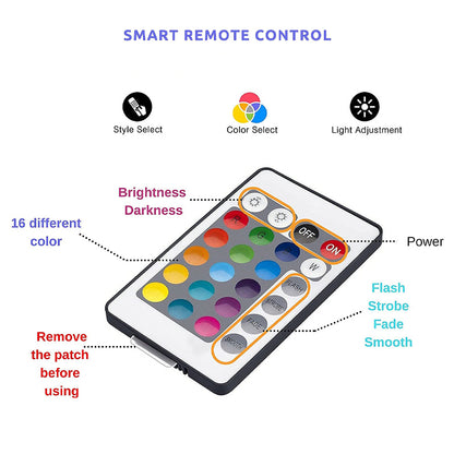 Gift To Love | A4 Led Box Colour Change Remote | Code : A4LCC