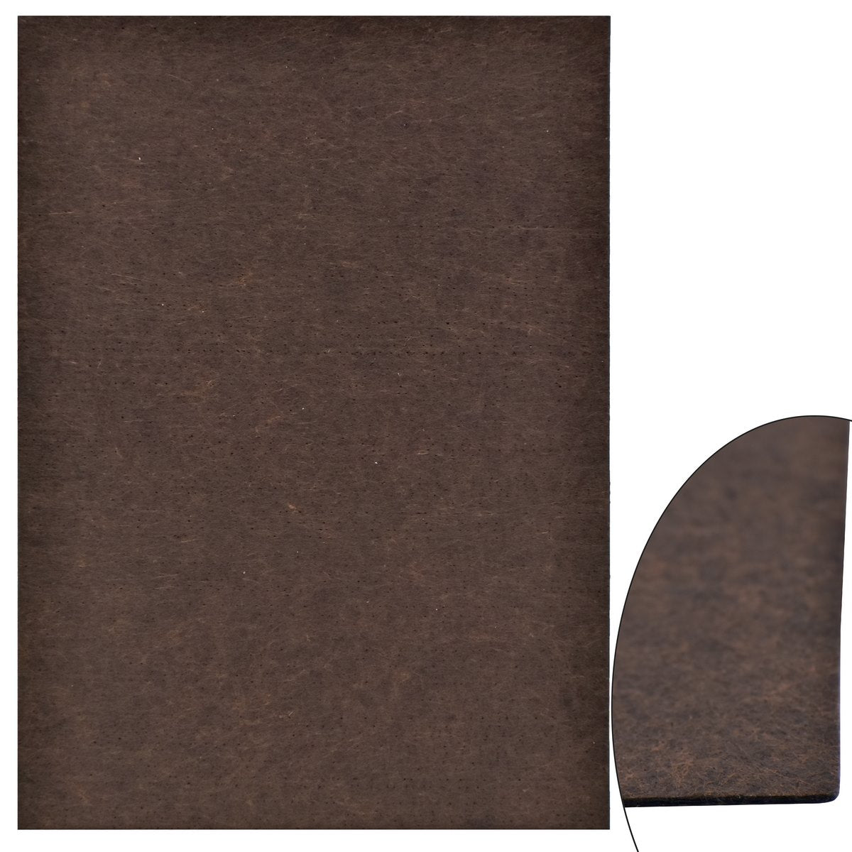 Gift To Love | A4 Nonwoven Felt Sheet | Color : Brown | Size : 3 Mm | Code : A4NF3MM-7