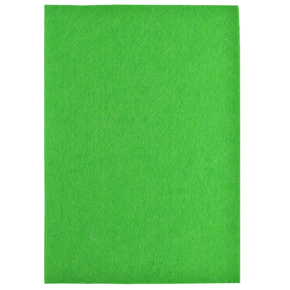 Gift To Love | A4 Nonwoven Felt Sheet | Color : Green | Size : 3 Mm | Code : A4NF3MM10