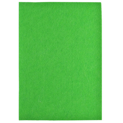Gift To Love | A4 Nonwoven Felt Sheet | Color : Green | Size : 3 Mm | Code : A4NF3MM10
