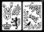 Gift To Love | A4 Stencil Design | Size : A4 | Pcs : 20 Pcs | Code : A4SD