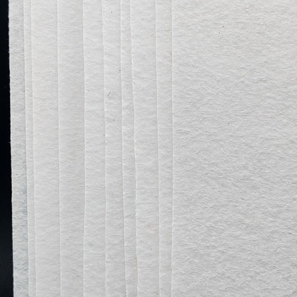 Gift To Love | A4 Nonwoven Felt Sheet | Color : White | Pcs : 10 Sheets | Code : A4WE101