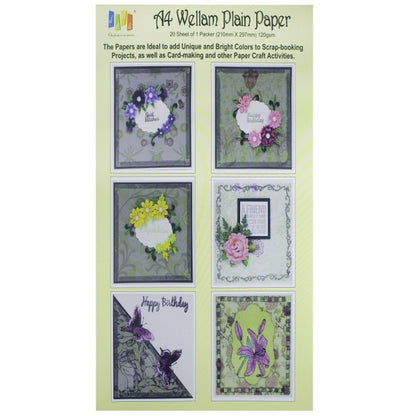 Gift To Love | Wellam Paper Plain A4 | Color : Dark Blue | Size : A4 | Code : A4WPPDBL