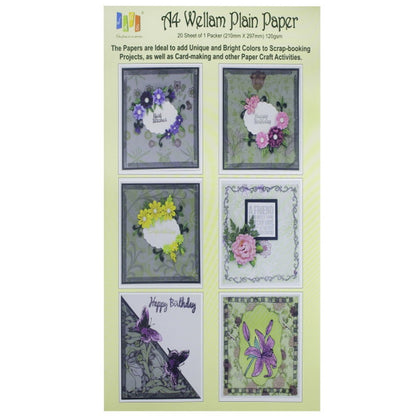 Gift To Love | Wellam Paper Plain A4 | Color : Yellow | Code : A4WPPYW